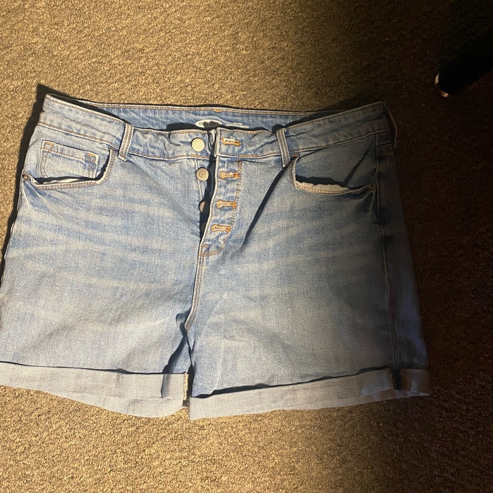 Blue old navy jean shorts